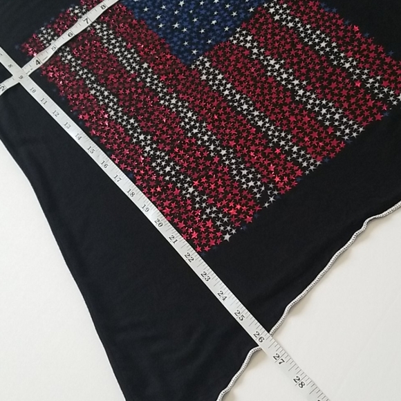 Skinny Minnie Flag Tank Top SZ M - Picture 6 of 9